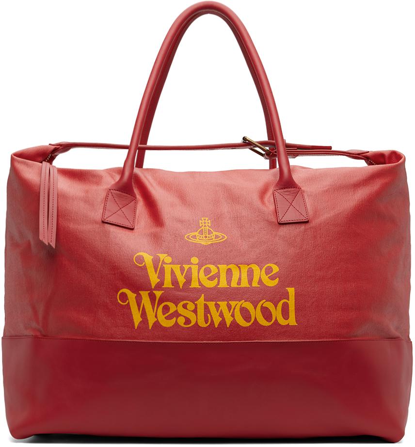 Vivienne Westwood Sid Weekender Duffle Bag in Red for Men Lyst Canada