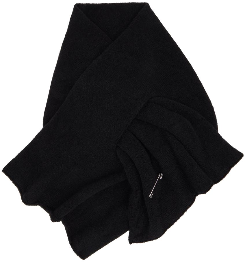 マフラー・ストール DRIES VAN NOTEN GREY MELANGE MOHAIR BLEND SCARF Dries Van Noten Grey Melange Mohair Blend Scarf | italist