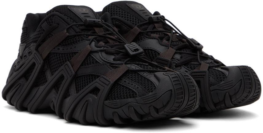 DIESEL Black S-prototype Cr Lace X Sneakers for Men | Lyst