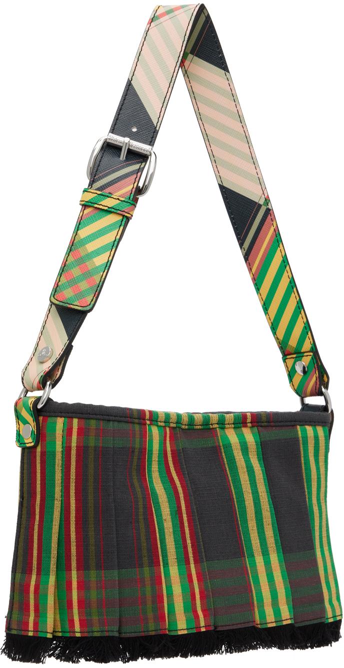 Vivienne Westwood Heather Shoulder Bag in Green | Lyst UK
