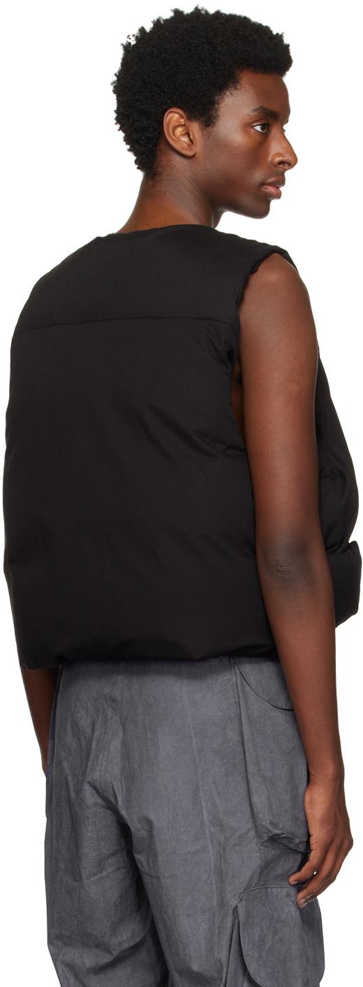 ENTIRE STUDIOS PILLOW VEST SOOT-