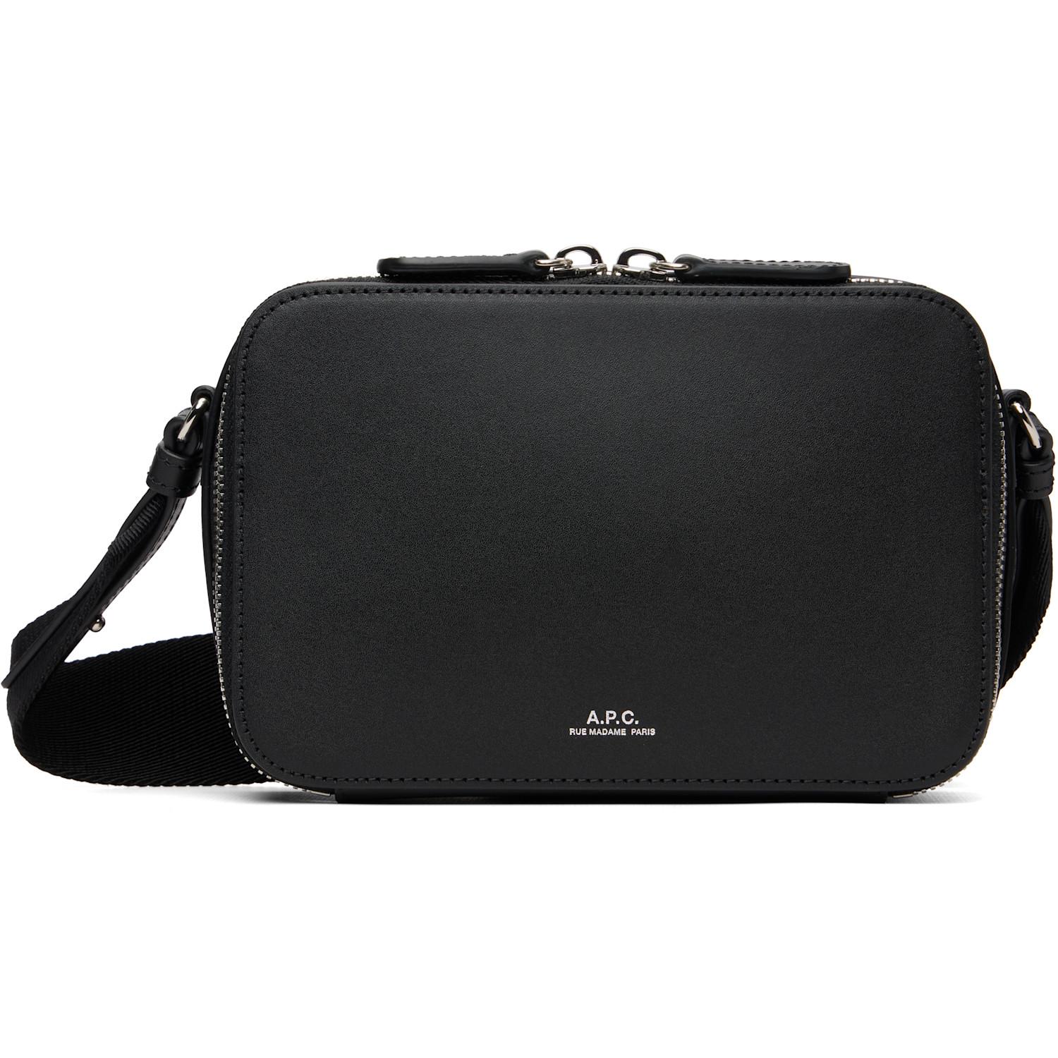 A.P.C. Soho Camera Bag in Black for Men | Lyst
