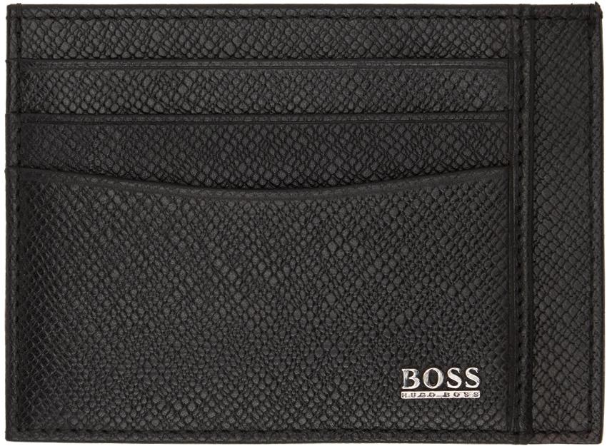 Porte-cartes signature Cuir BOSS by HUGO BOSS pour homme en coloris Noir |  Lyst