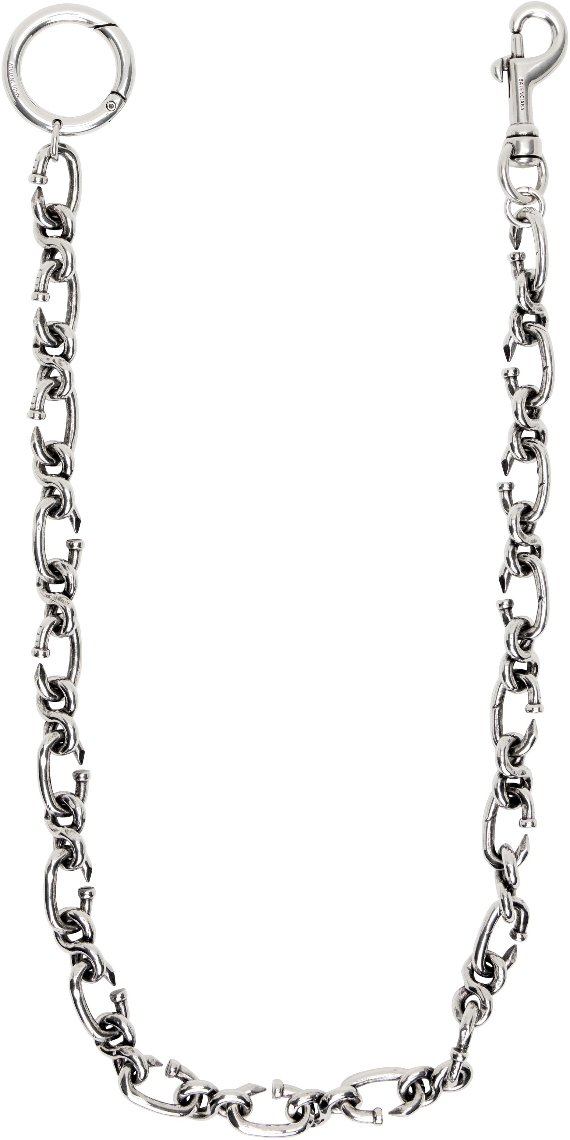 Balenciaga Klub Trouser Wallet Chain in Black for Men | Lyst