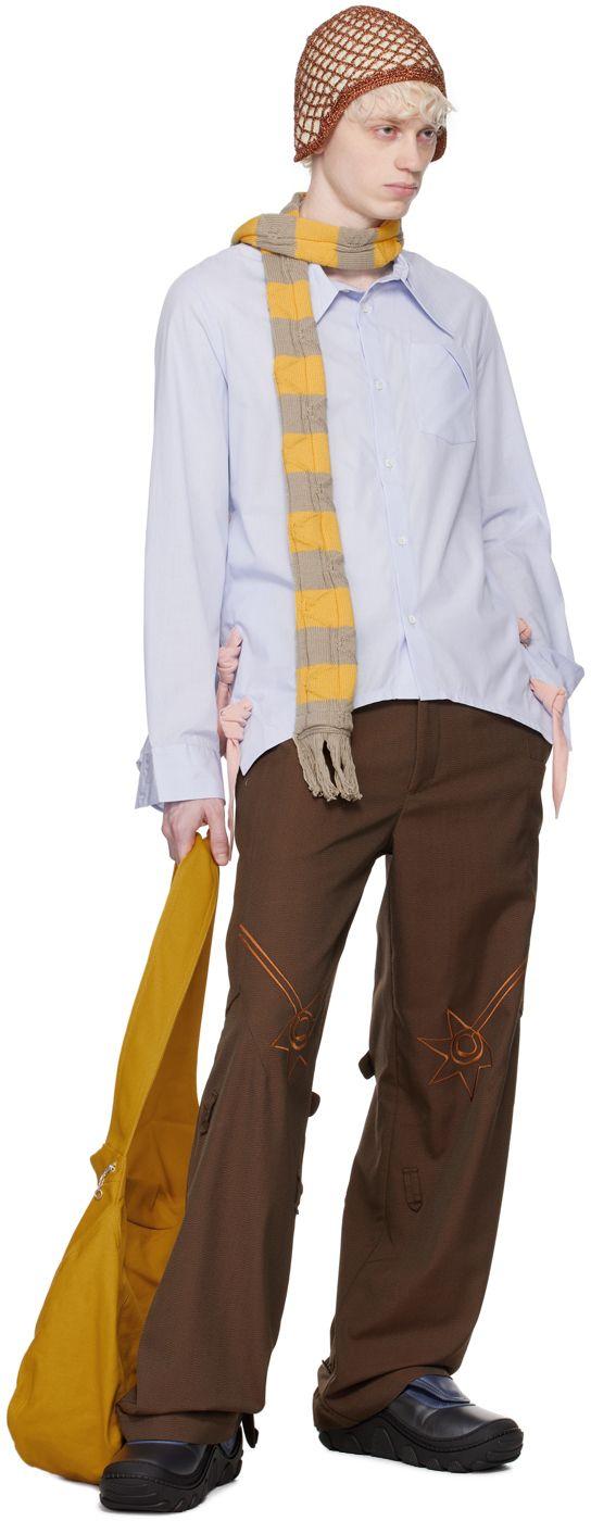Kiko Kostadinov Yellow Deultum Bag in Black for Men | Lyst