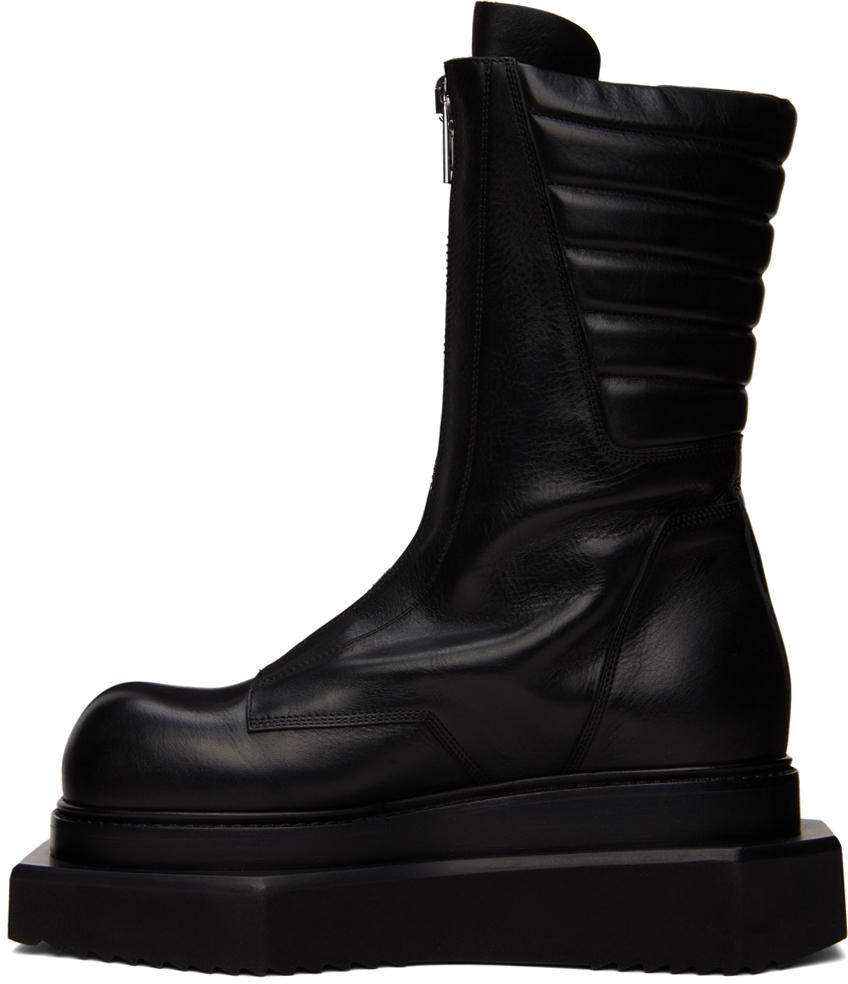 メンズ Rick Owens Moto Turbo Cyclops ブーツ ブラック | Lyst