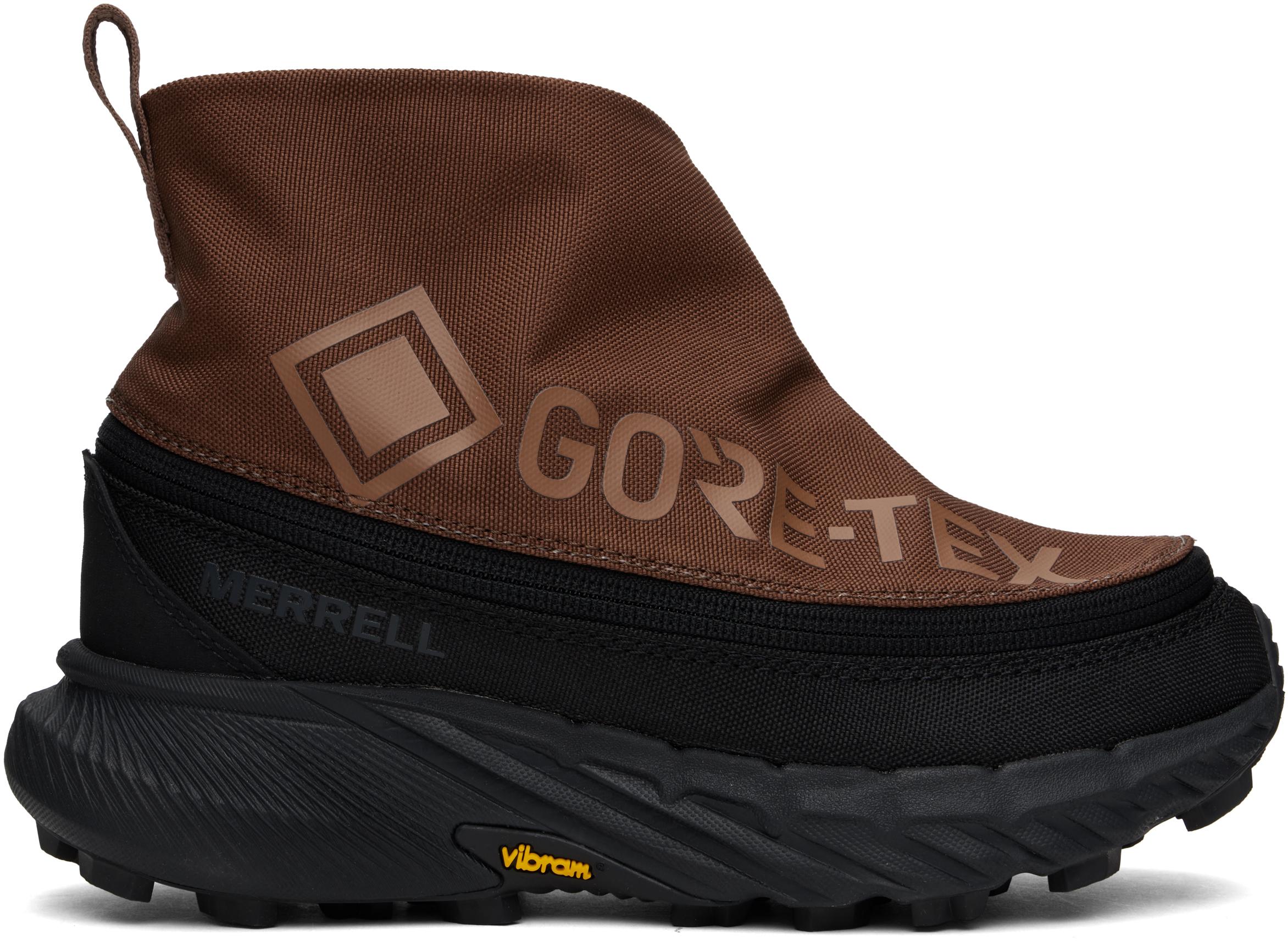 Merrell Agility Peak 5 Gtx Zip Off Sneakers in Black for Men Lyst