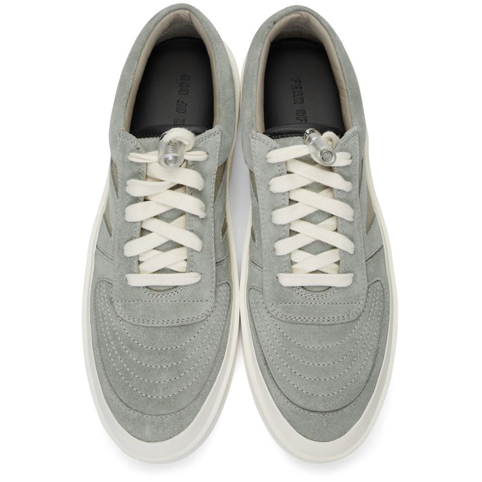 Fear Of God Suede Green Strapless Skate Low Sneakers for Men - Lyst
