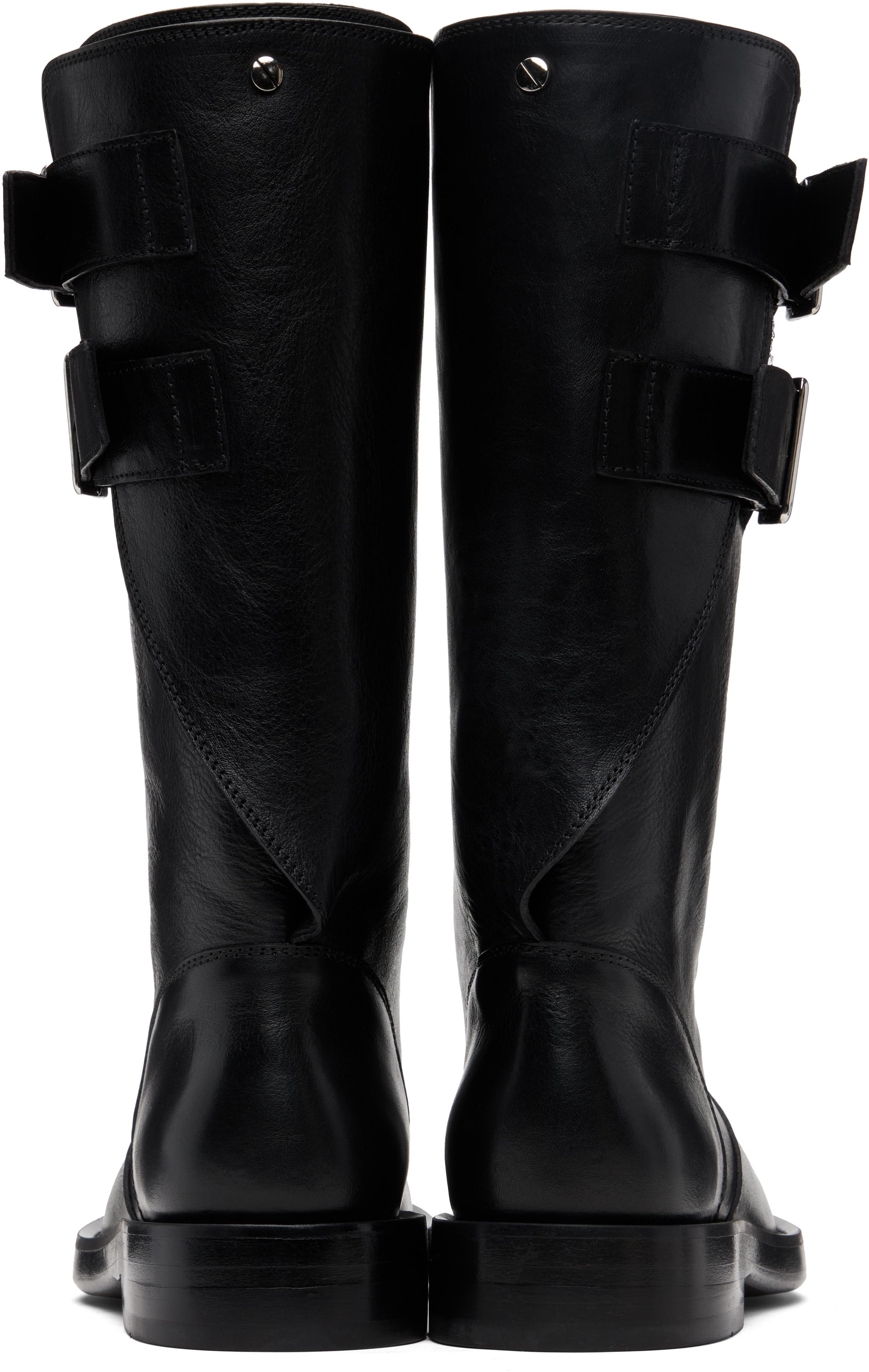 Ann Demeulemeester Osmo Boots in Black | Lyst UK