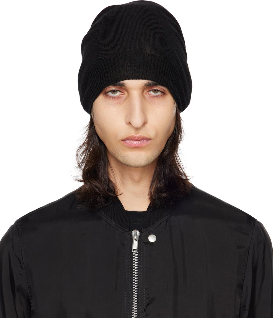 メンズ Rick Owens ビッグ ビーニー ブラック | Lyst
