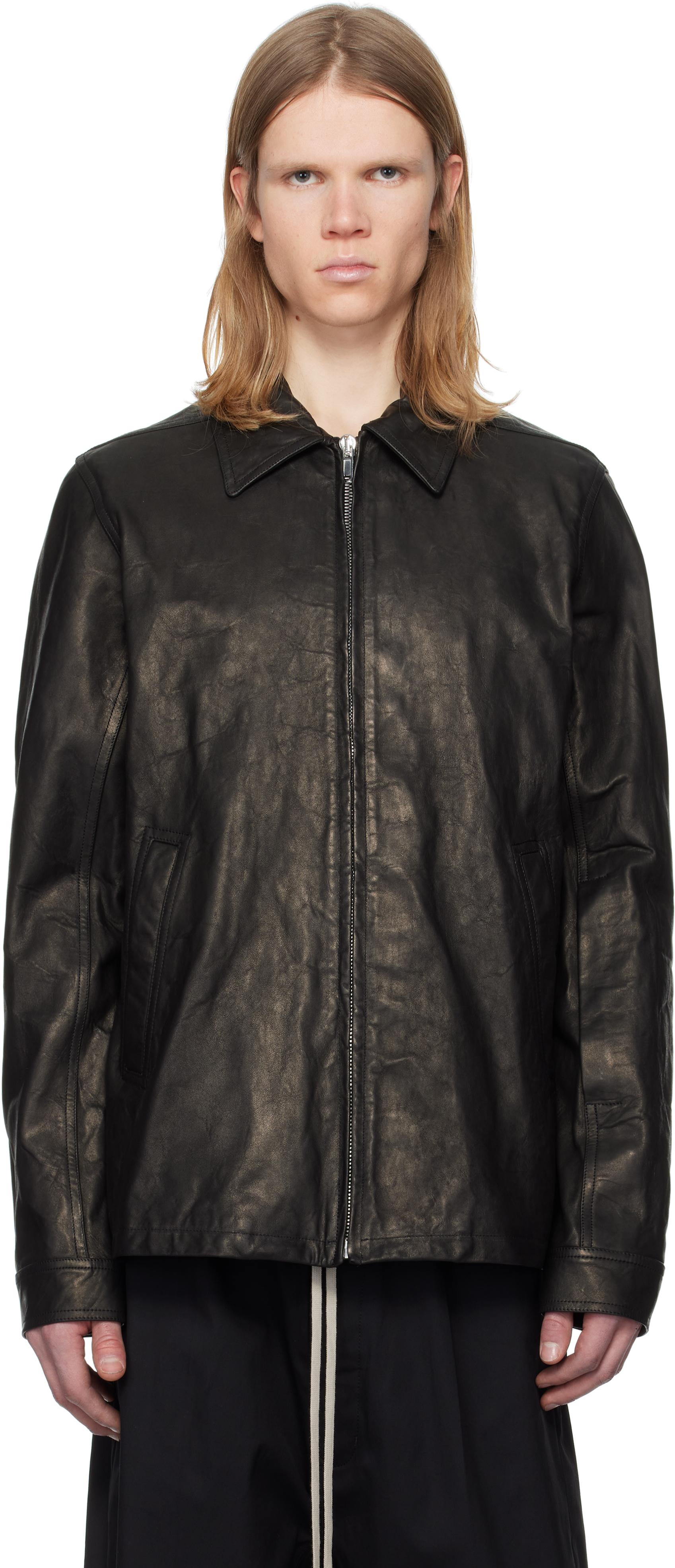 Rick owens 20SS 出向い IES LEATHER JACKET