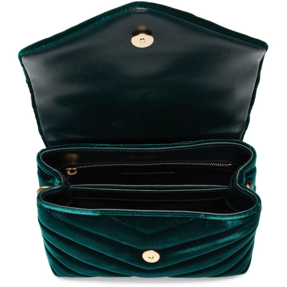 saint laurent loulou toy velvet