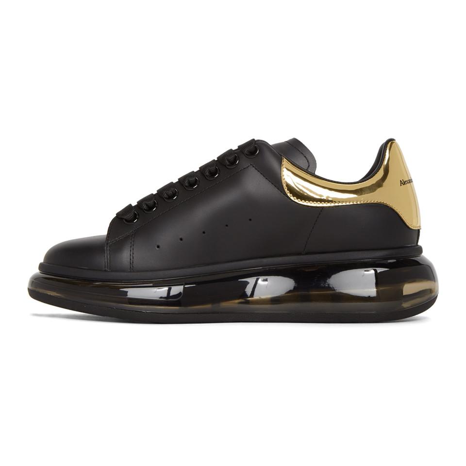 alexander mcqueen gold and black