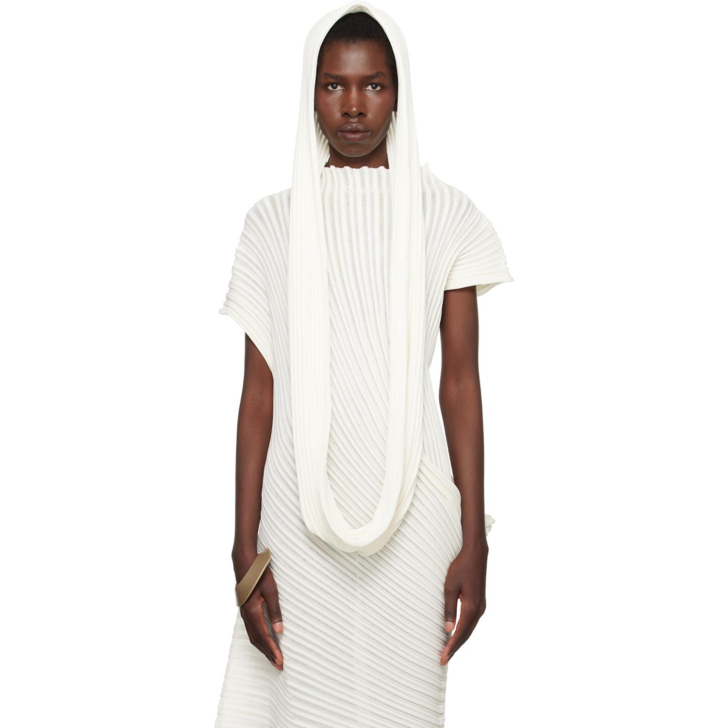 Issey Miyake Ssense Exclusive Bridal Capsule Stream Scarf | Lyst
