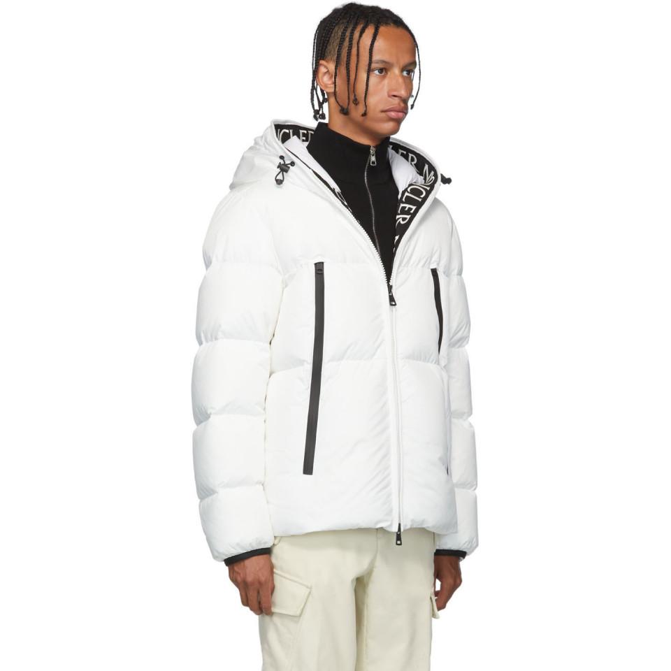 Moncler White Down Montcla Jacket for Men | Lyst