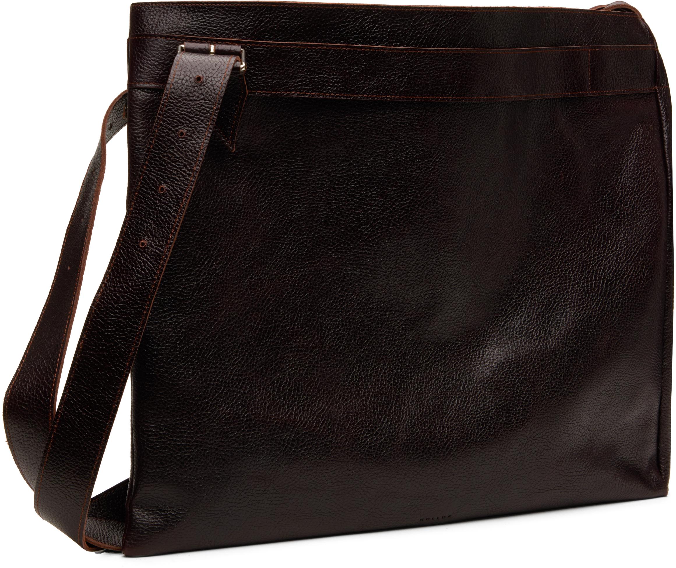 NULLUS Large Braided Strap Tote in Black for Men | Lyst