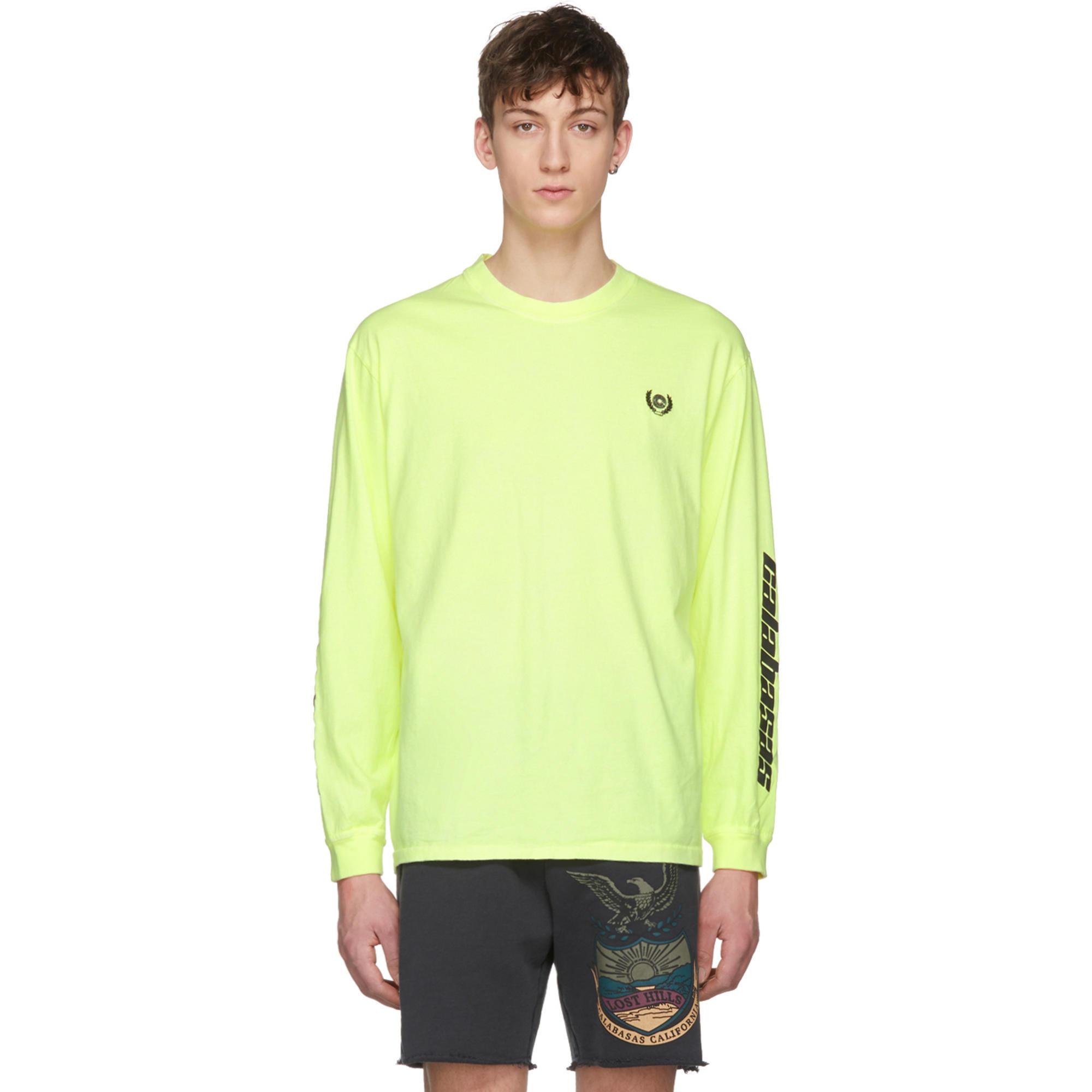 frozen yellow long sleeve