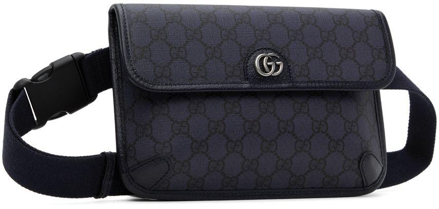 Gucci Opidia GG Small Belt Bag in Dark Grey