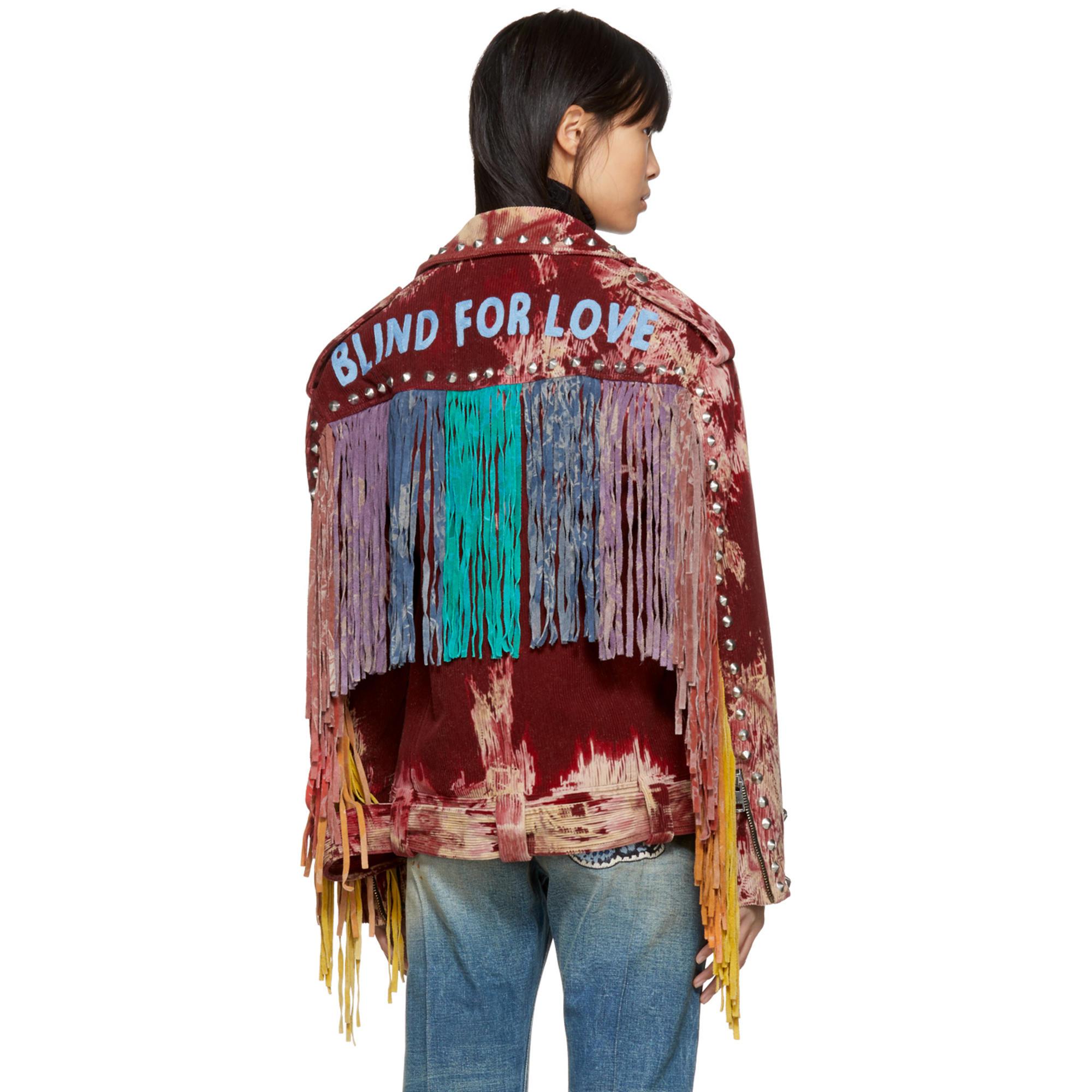 gucci jacket blind for love