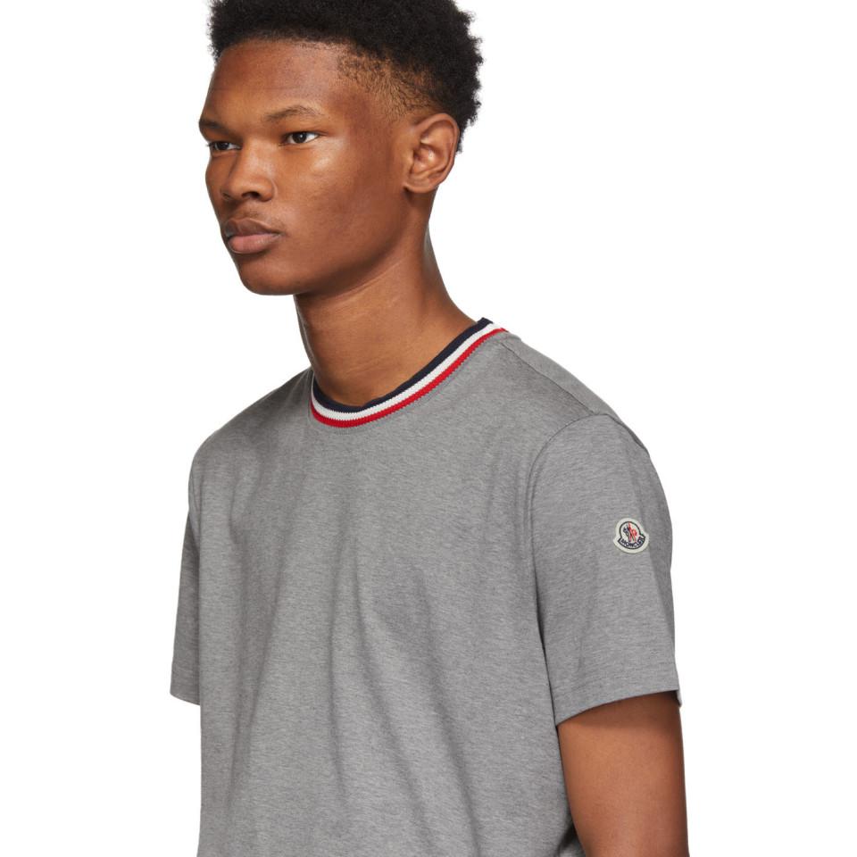 grey moncler tshirt