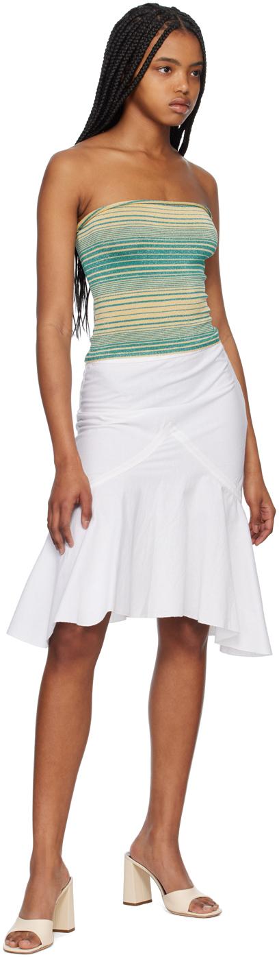 GIMAGUAS ホワイトSwan ミディアムスカート GIMAGUAS ホワイトSwan ミディアムスカート GIMAGUAS ホワイト