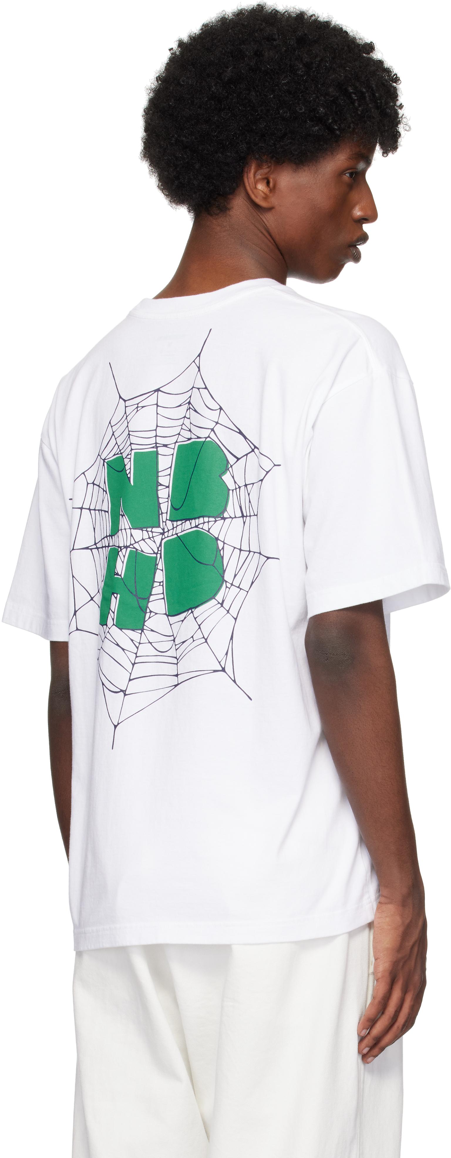 【NEIGHBORHOOD】NH.TEE SS-7 White NH SS-7 T-Shirt by Neighborhood on Sale