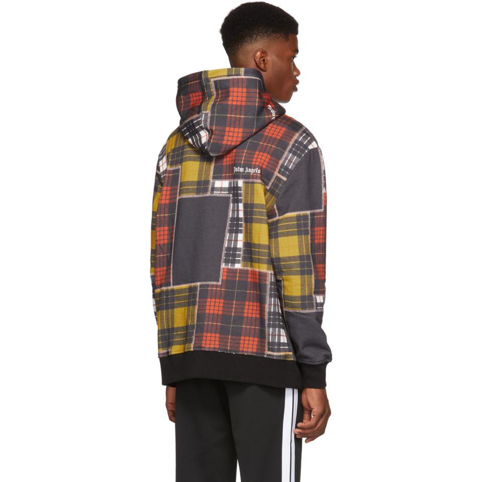 patch work hoodie