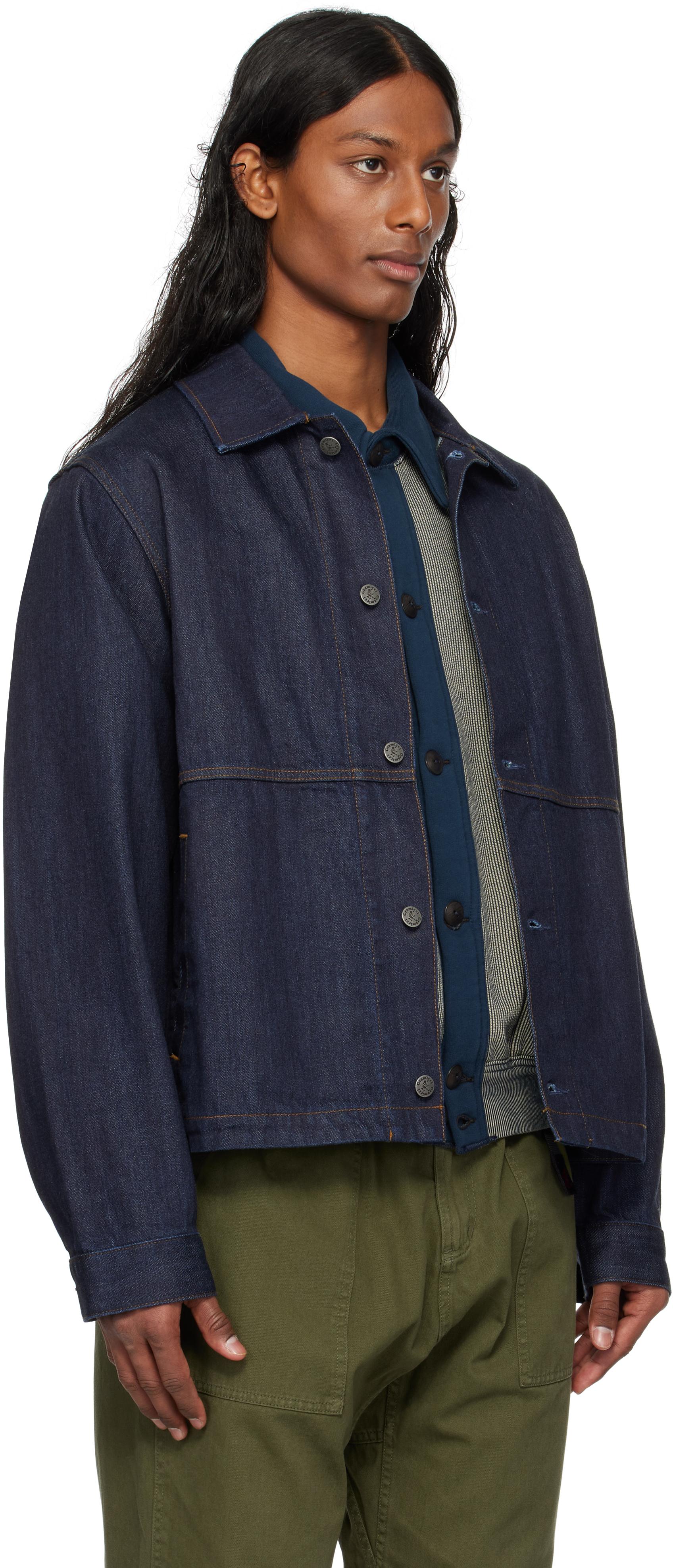 Gramicci Japanese Denim Jacket in Blue for Men | Lyst