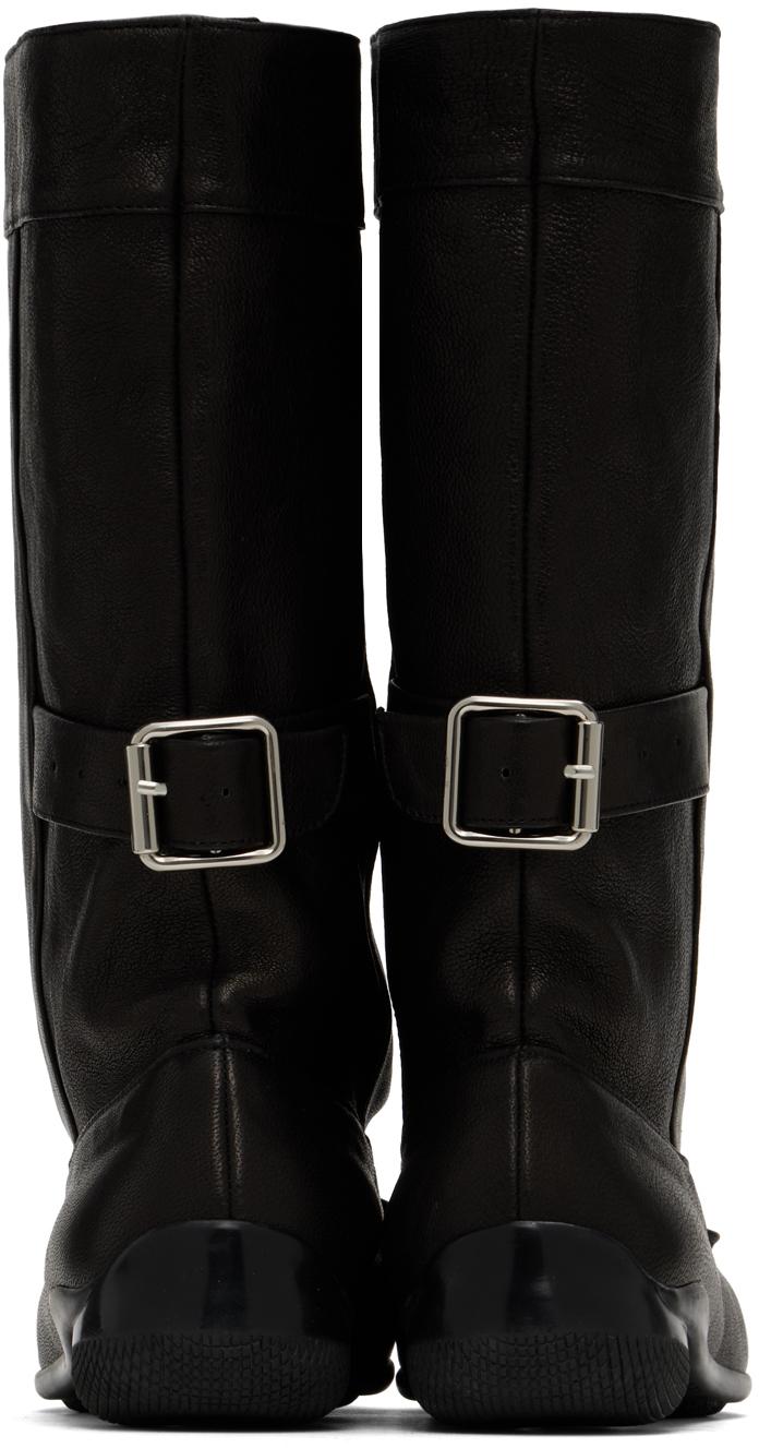 [OPEN YY] / ☆ 24FW BALLET SLOUCHY BOOTS / BLACK OPEN YY