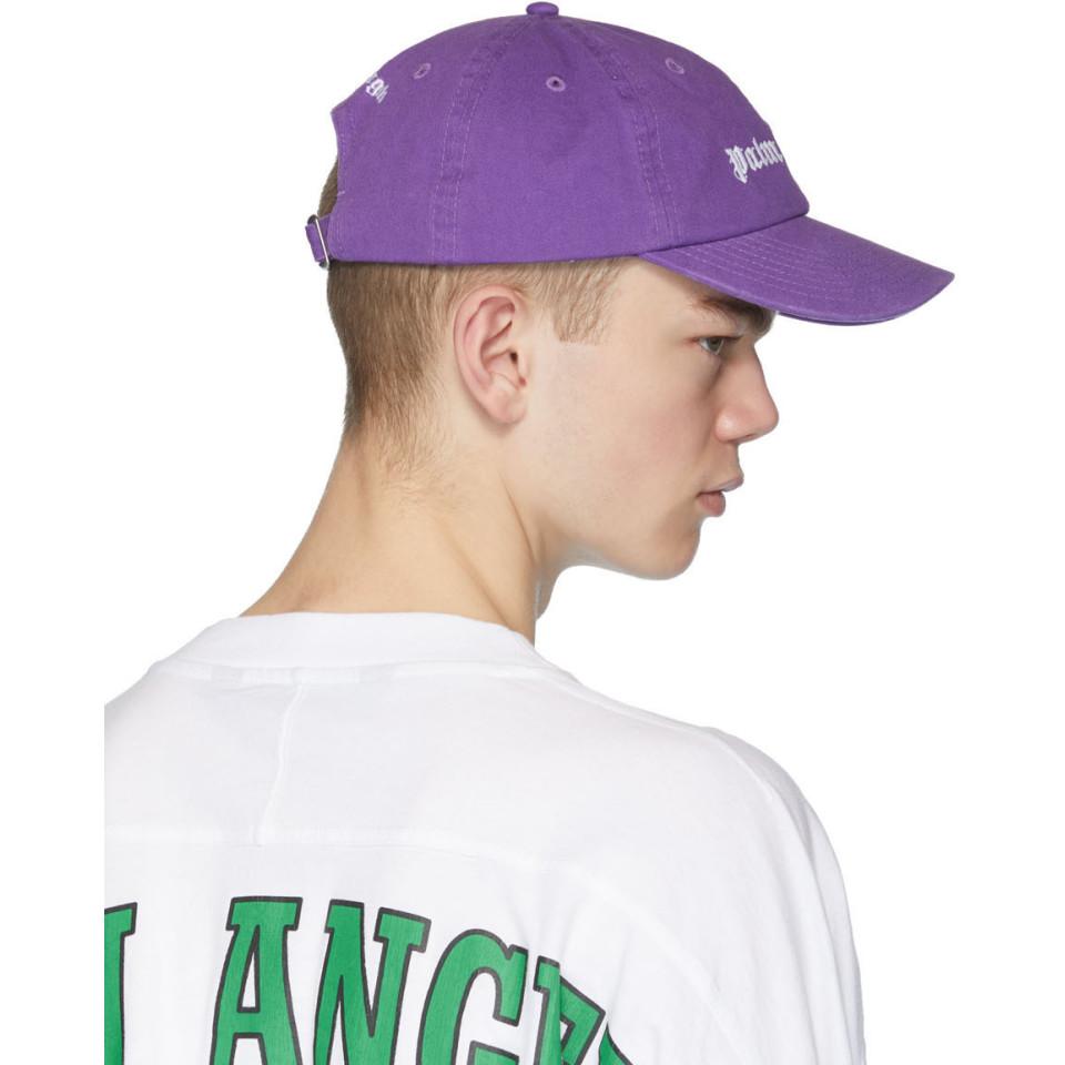 Palm angels purple hat Clearance