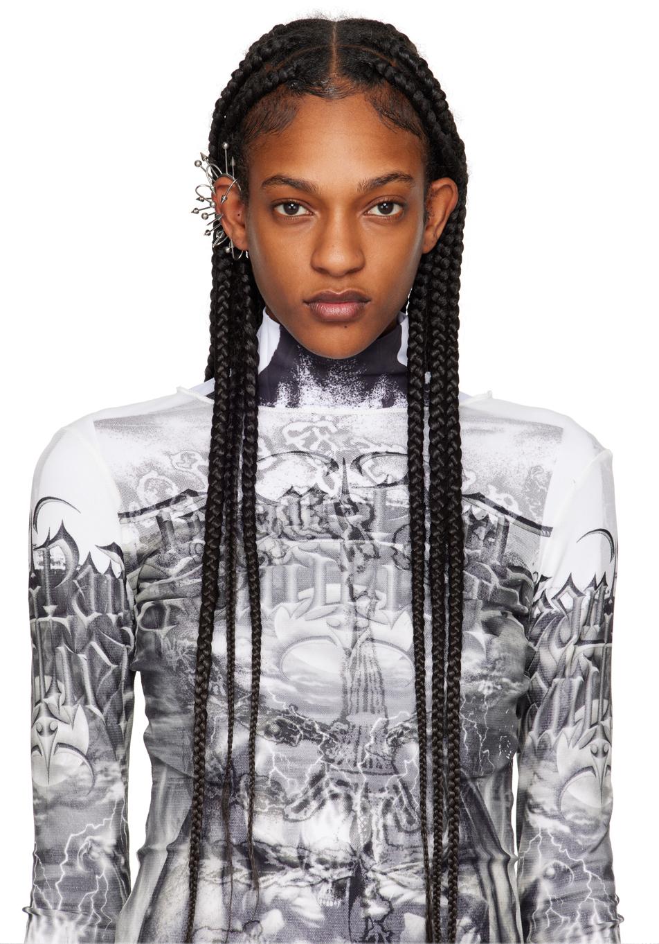 【関税込み】Jean Paul Gaultier シルバー The Spike イヤカフ Jean Paul Gaultier シルバー The Spike イヤカフ ホワイト | Lyst