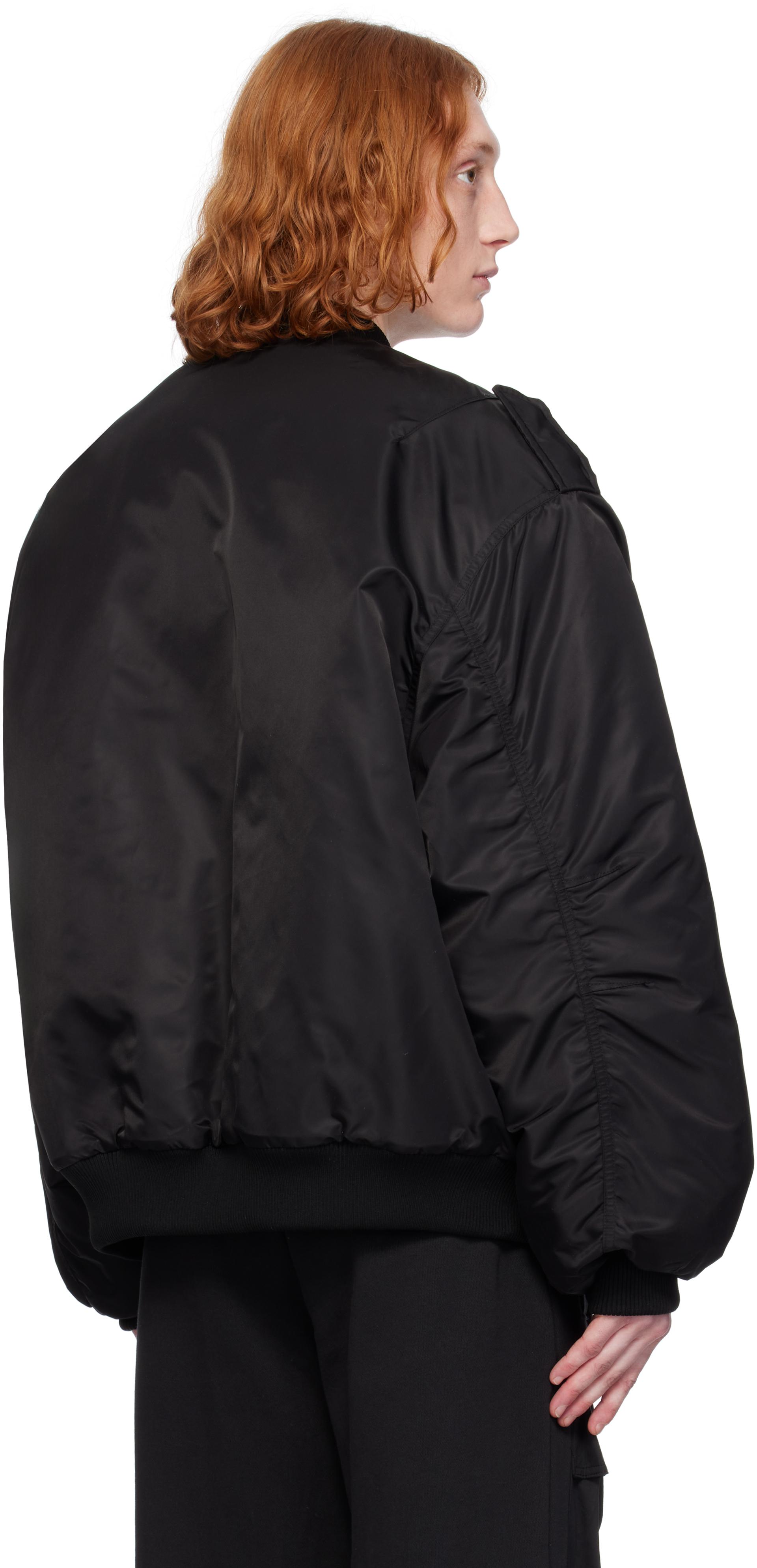 Entire studios V-22 Bomber Jacket in Black for Men | Lyst