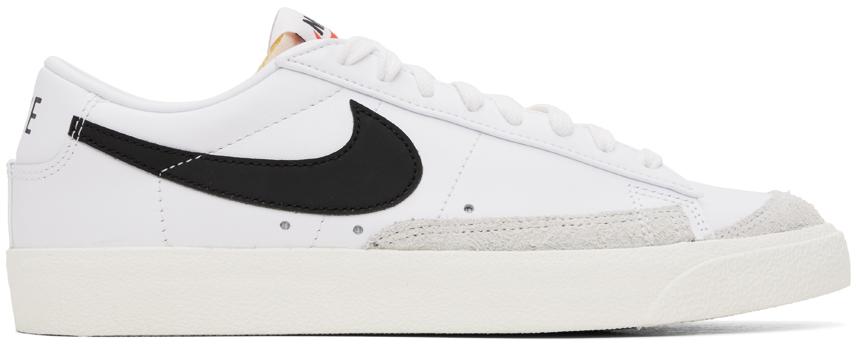 Nike White Black Blazer Low 77 Vintage Sneakers for Men Lyst Canada