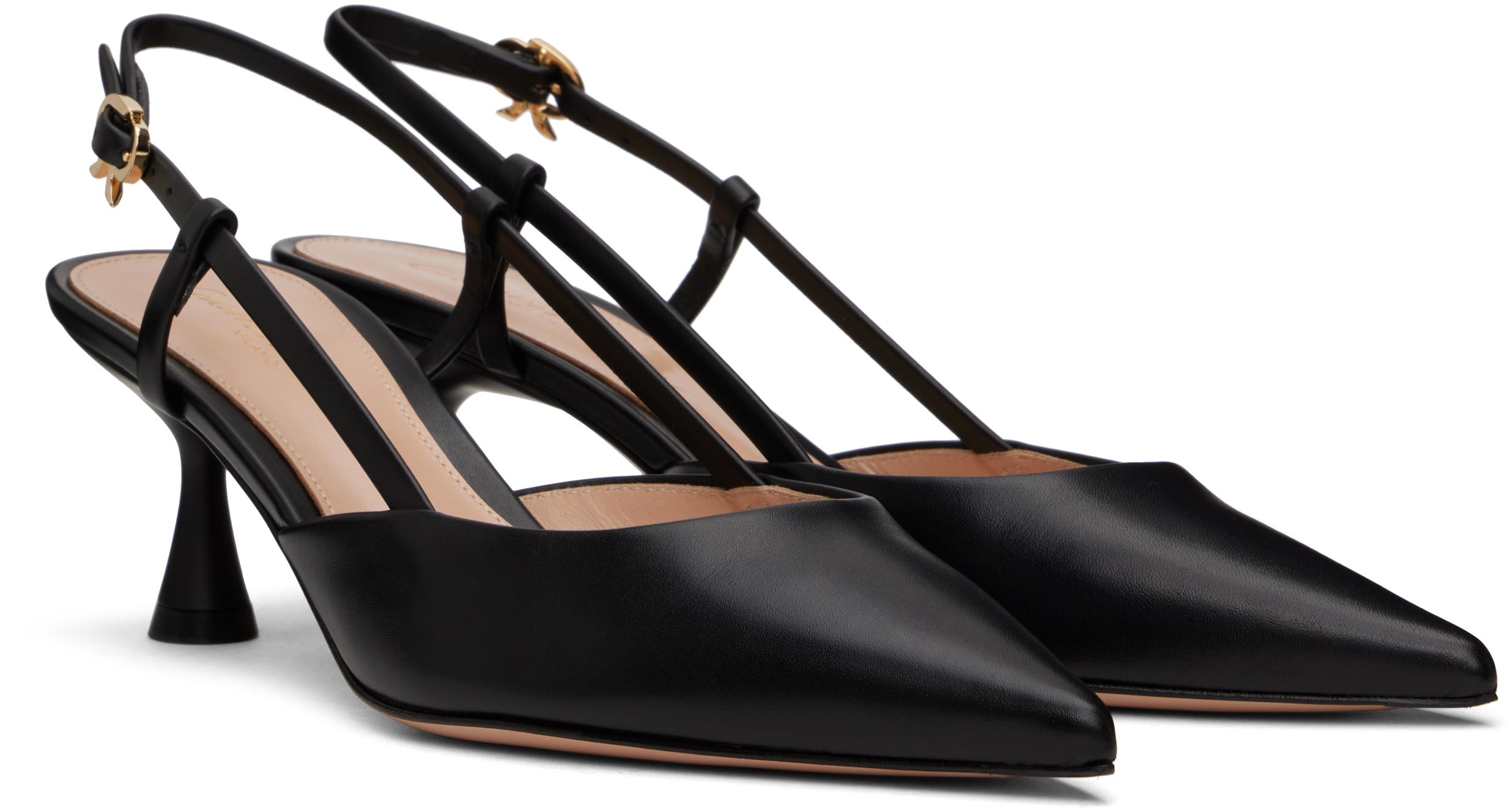 Gianvito Rossi ブラック Ascent 55 ヒール ブラック | Lyst