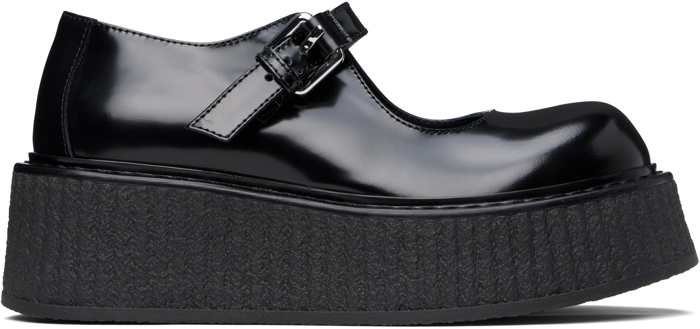 【関税込み】Moschino ブラック Olivia 1980 ローファー Moschino Olivia 1980 Loafers in Black | Lyst