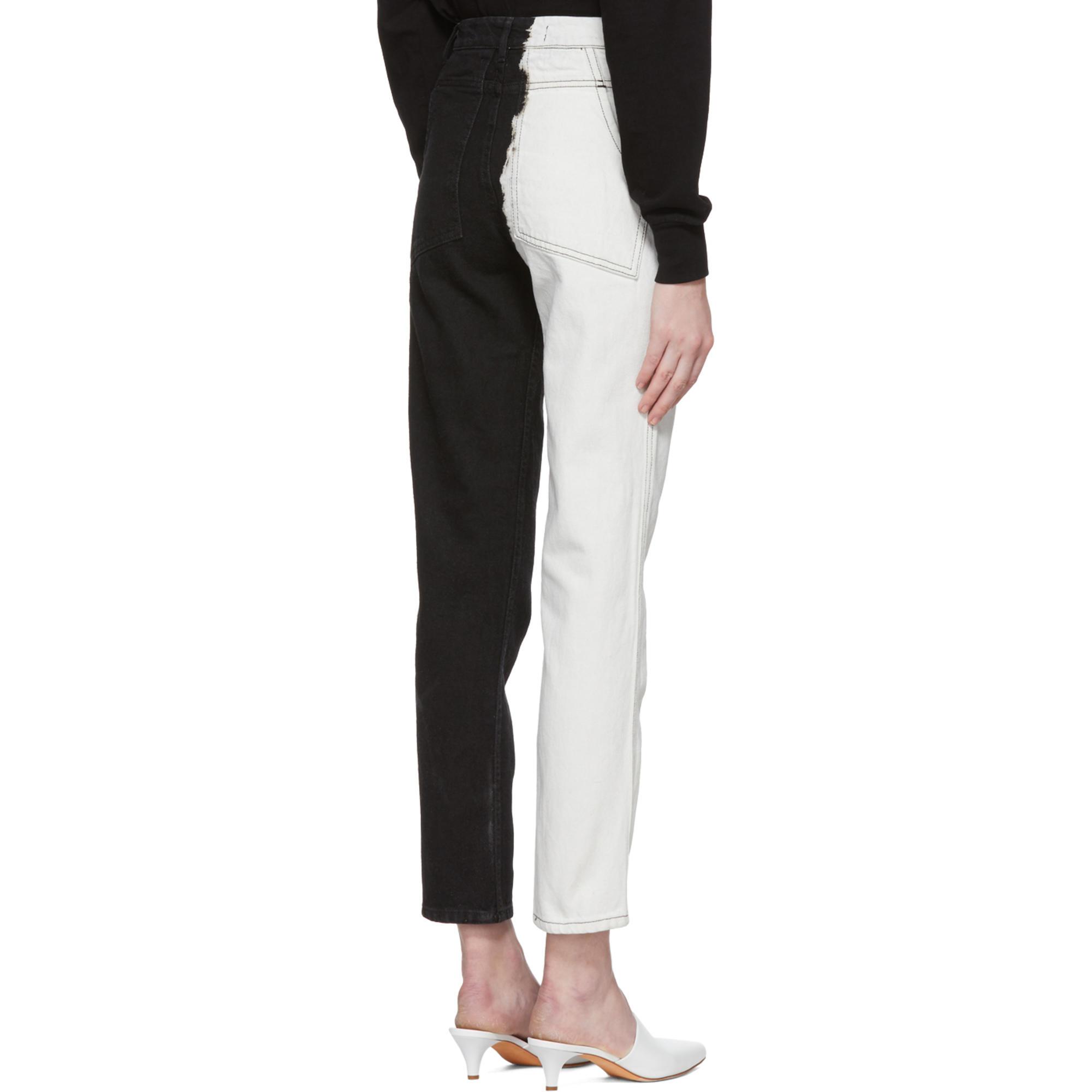 Eckhaus Latta Denim Black And White El 