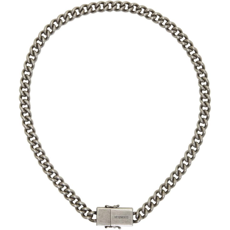 アクセサリーその他 VETEMENTS Men Jewel Silver UA66EA110S SILVER Vetements accessories for Men | SSENSE