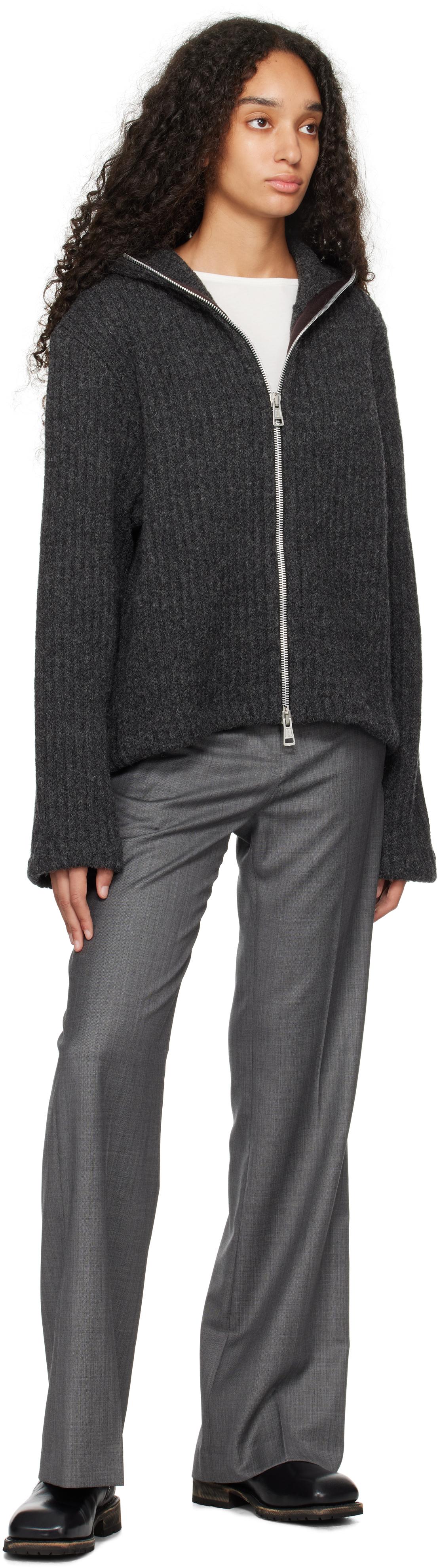 OUR LEGACY グレーフルジップフーディー Our Legacy グレー フルジップ フーディ ブラック | Lyst