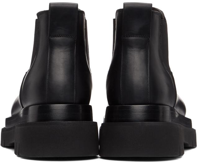 Bottega Veneta Leather Low 'the Lug' Chelsea Boots in Black for Men - Lyst