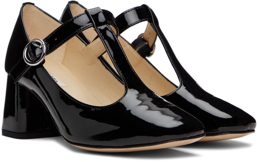 【関税込み】Repetto SSENSE限定 ブラック Tara ヒール Repetto Ssense Exclusive Tara Heels in Black | Lyst