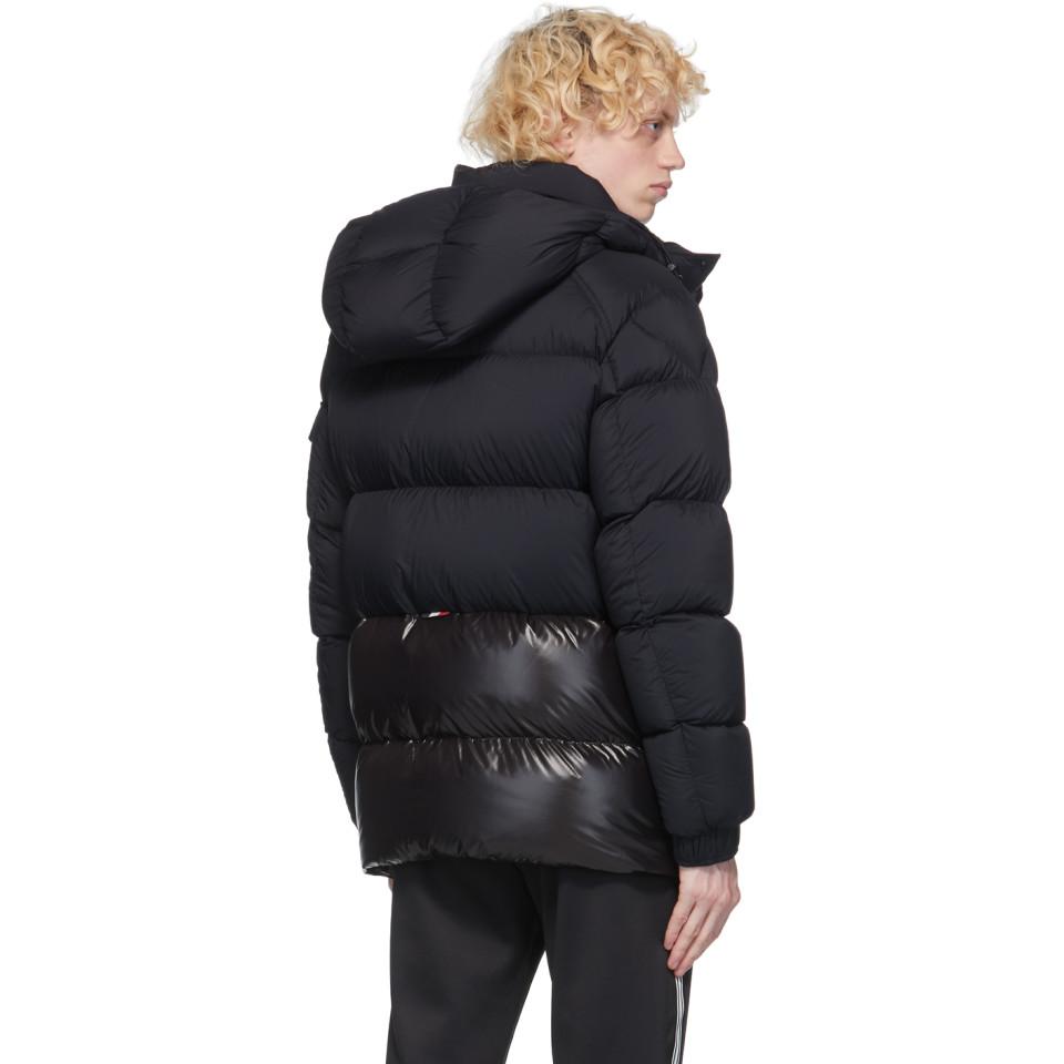 Moncler Navy Maures Down Jacket in Blue 