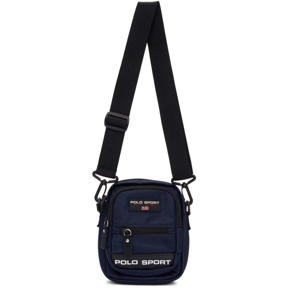 Polo Ralph Lauren Navy Polo Sport Crossbody Bag in Blue for Men | Lyst