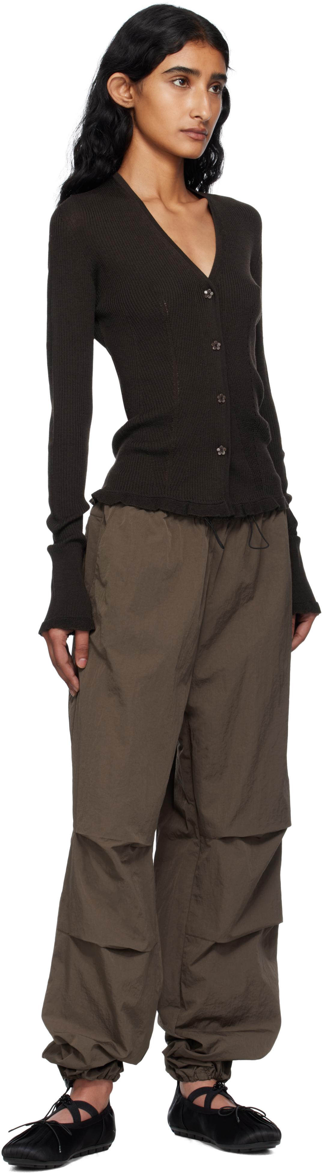 Cecilie Bahnsen Bessie Cardigan in Black | Lyst