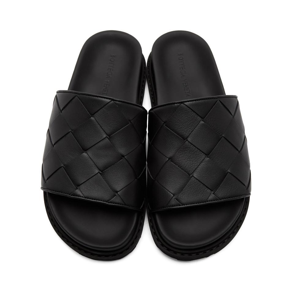 bottega veneta slides mens