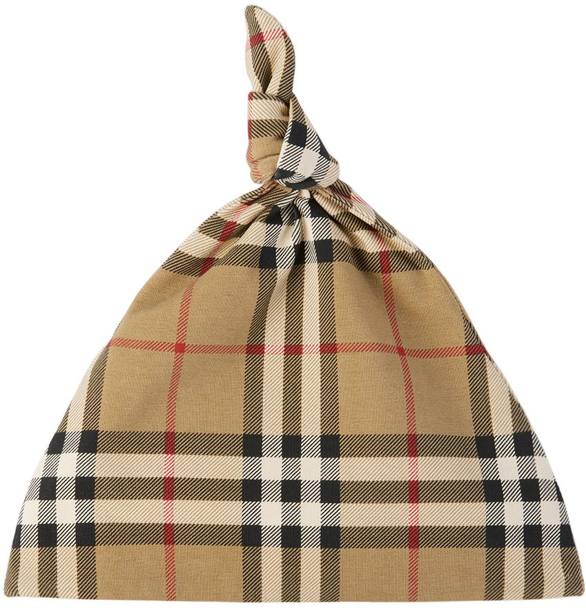 BURBERRY チェック柄ロンパース 12M