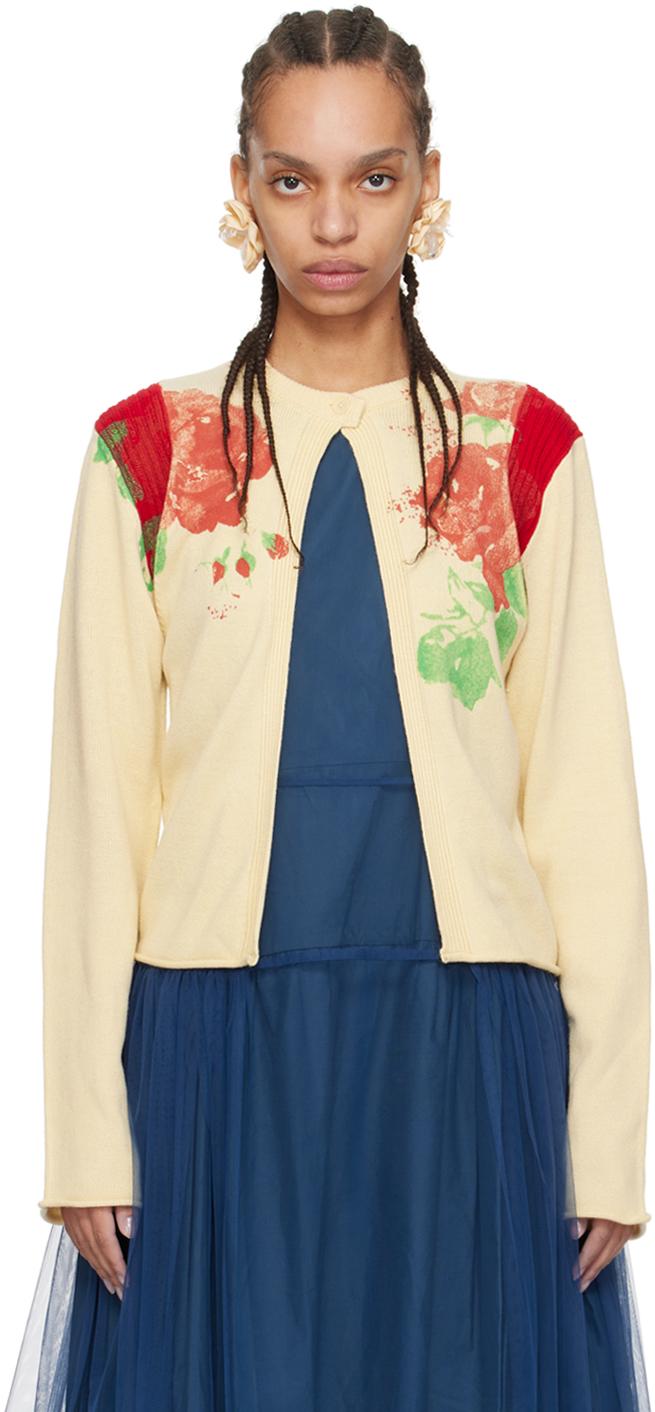 Monday Molly Goddard 花柄×ボーダー　カーディガン Women's Molly Goddard Knitwear from £354 | Lyst UK