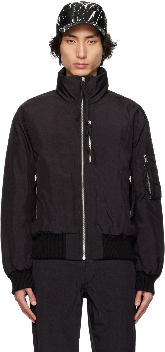 KANGHYUK Airbag Down Bomber Jacket in Black for Men Lyst