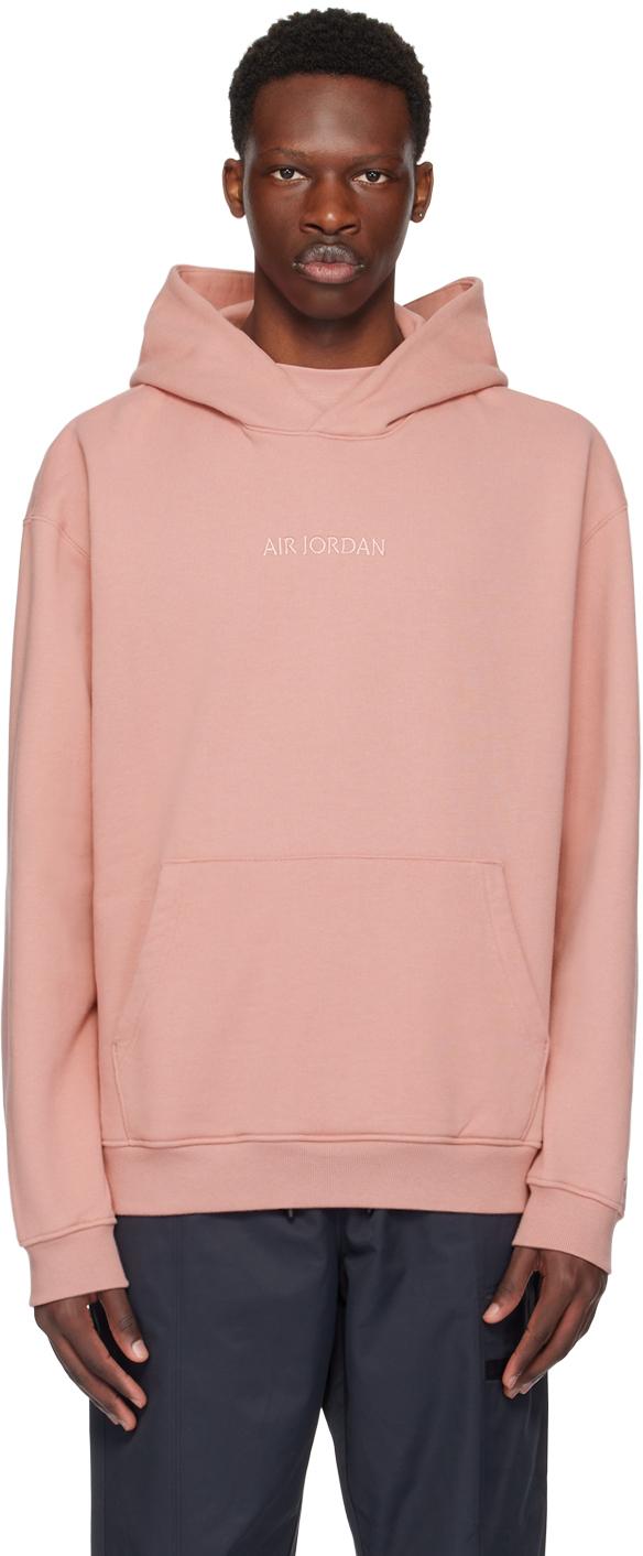 Nike Wordmark Hoodie in Pink for Men Lyst Canada