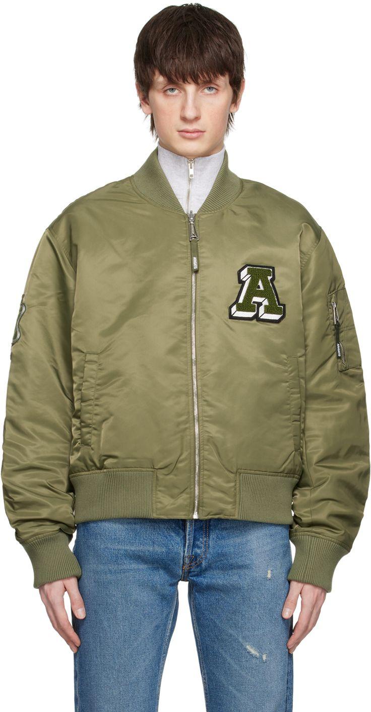 Axel Arigato Green Annex Reversible Bomber Jacket for Men | Lyst