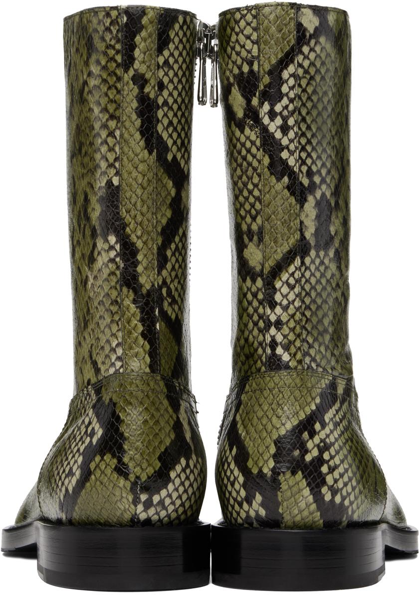 Dries van noten snake boots deals